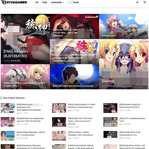 RyuuGames 网站截图