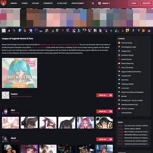 LoLHentai 网站截图