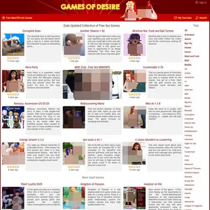 Games Of Desire 网站截图