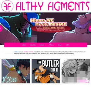 Filthy Figments 网站截图
