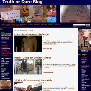 TruthOrDarePics 网站截图