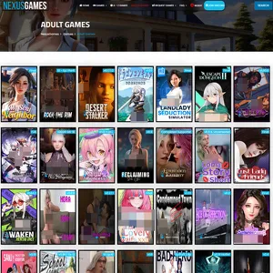 Nexus Games 网站截图