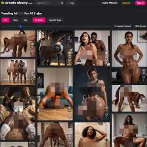 CreateEbony 网站截图
