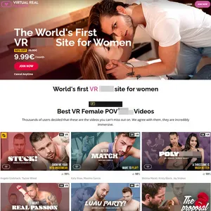 VirtualRealPassion 网站截图