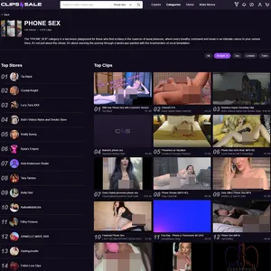 Clips4Sale Phone Sex 网站截图