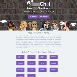 321SexChat 网站截图