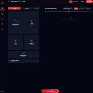 CherryPop AI 网站截图