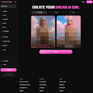 OurDream AI Arab 网站截图