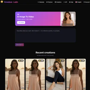 XModeAI Latin 网站截图