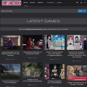 FAP Nation 网站截图
