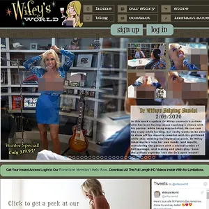 Wifeys World 网站截图
