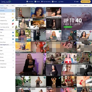 ImLive Indian 网站截图