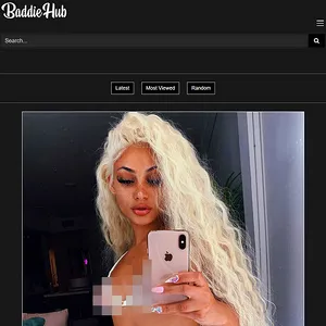 BaddieHub 网站截图